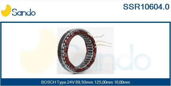 Stator, alternator (SSR10604.0)