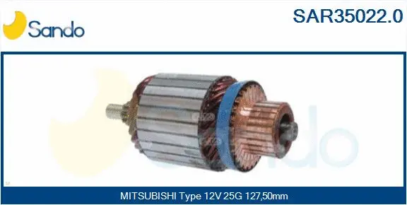 Armature, starter (SAR35022.0)