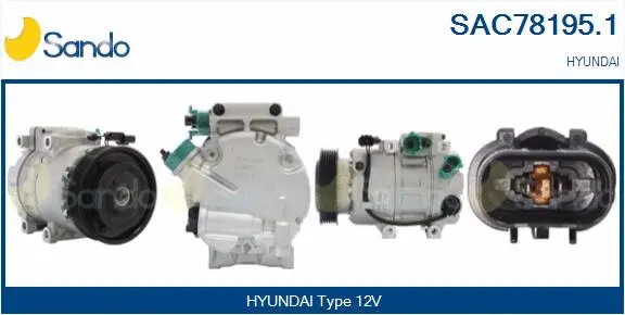 Compressor, air conditioning (SAC78195.1)