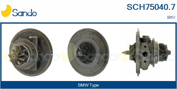Core assembly, turbocharger (SCH75040.7)