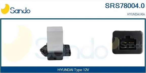 Resistor, interior blower (SRS78004.0)