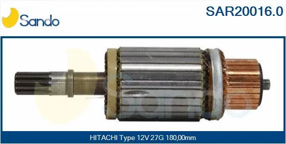 Armature, starter (SAR20016.0)