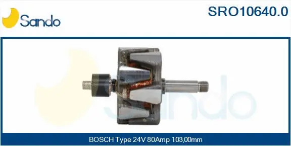 Rotor, alternator (SRO10640.0)