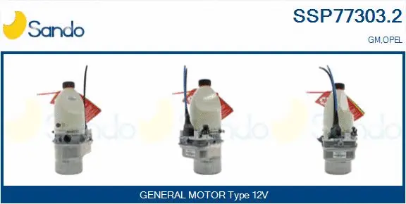 Hydraulic Pump, steering (SSP77303.2)