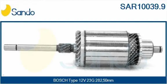 Armature, starter (SAR10039.9)