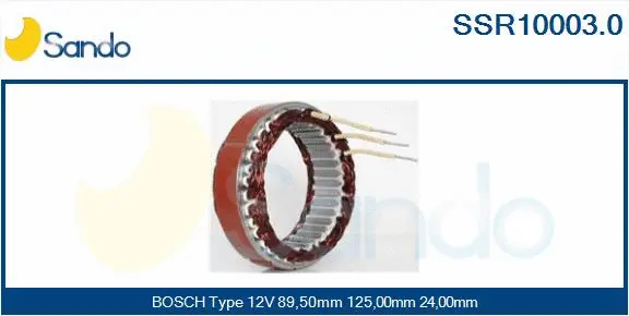 Stator, alternator (SSR10003.0)