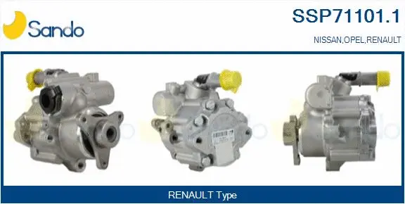 Hydraulic Pump, steering (SSP71101.1)