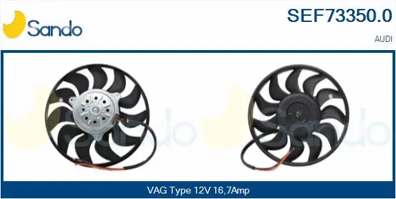 Fan, engine cooling (SEF73350.0)