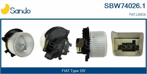 Interior Blower (SBW74026.1)