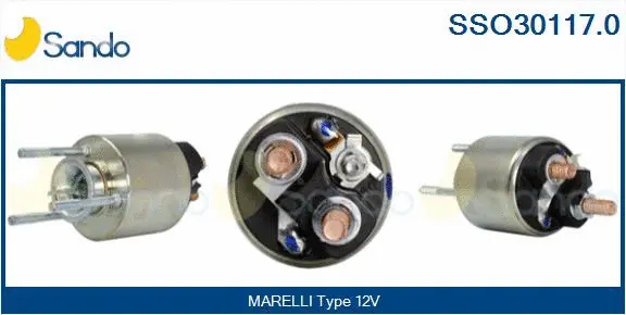 Solenoid Switch, starter (SSO30117.0)