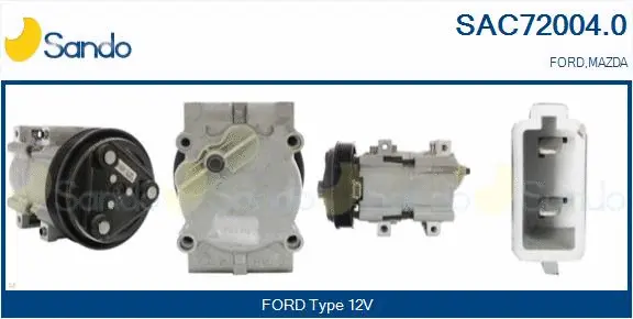 Compressor, air conditioning (SAC72004.0)