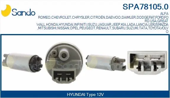 Fuel Pump (SPA78105.0)