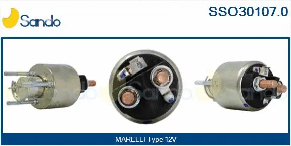 Solenoid Switch, starter (SSO30107.0)