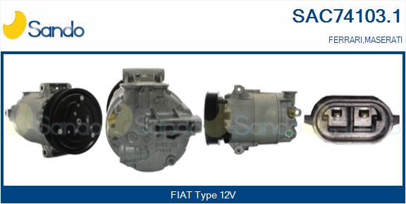 Compressor, air conditioning (SAC74103.1)