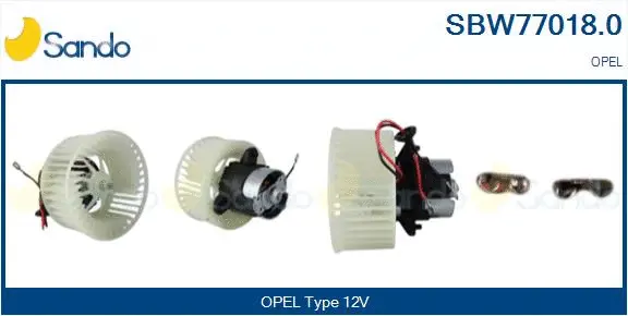 Interior Blower (SBW77018.0)