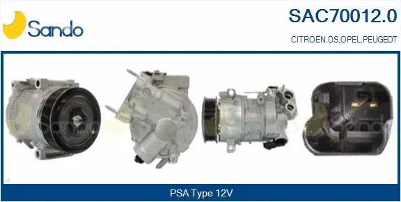 Compressor, air conditioning (SAC70012.0)