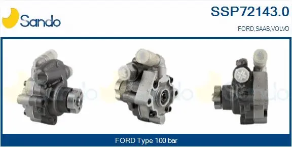Hydraulic Pump, steering (SSP72143.0)