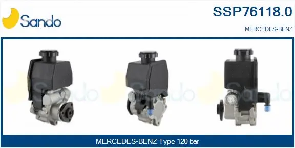 Hydraulic Pump, steering (SSP76118.0)