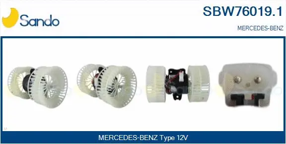 Interior Blower (SBW76019.1)