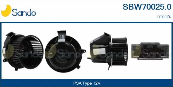 Interior Blower (SBW70025.0)