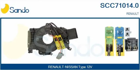 Clockspring, airbag (SCC71014.0)