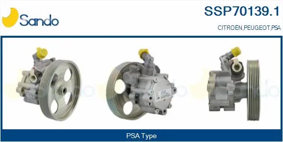 Hydraulic Pump, steering (SSP70139.1)