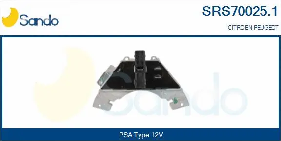 Resistor, interior blower (SRS70025.1)