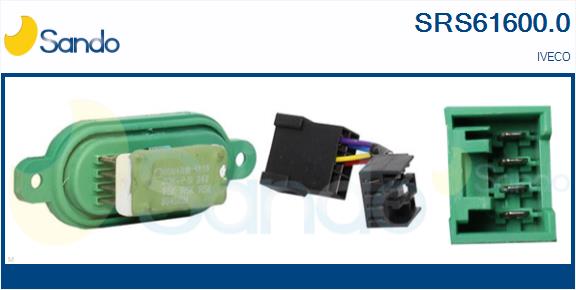 Resistor, interior blower (SRS61600.0)