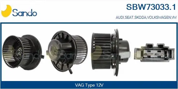 Interior Blower (SBW73033.1)