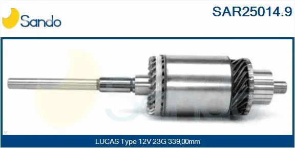 Armature, starter (SAR25014.9)