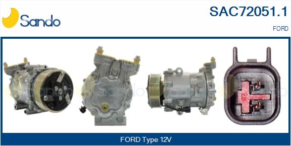 Compressor, air conditioning (SAC72051.1)