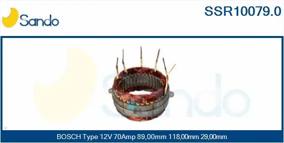 Stator, alternator (SSR10079.0)