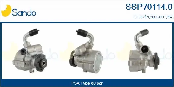 Hydraulic Pump, steering (SSP70114.0)