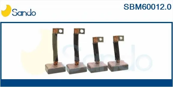 Carbon Brush, starter (SBM60012.0)