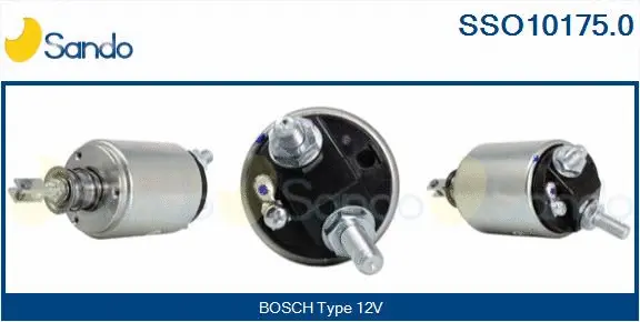 Solenoid Switch, starter (SSO10175.0)
