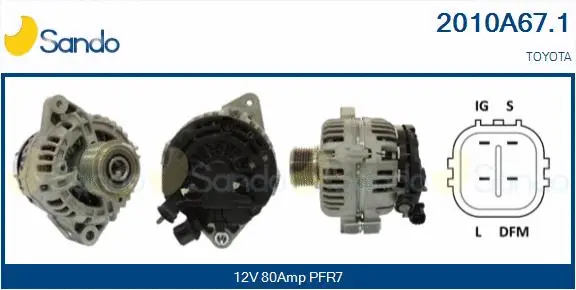 Alternator (2010A67.1)