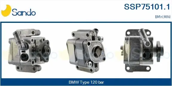 Hydraulic Pump, steering (SSP75101.1)