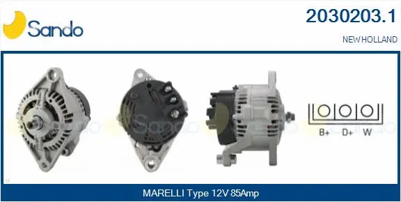 Alternator (2030203.1)