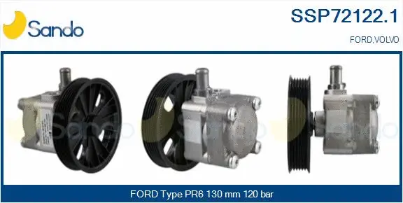 Hydraulic Pump, steering (SSP72122.1)