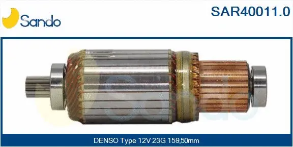 Armature, starter (SAR40011.0)