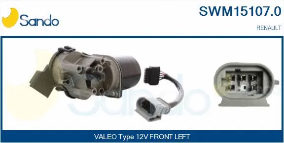 Wiper Motor (SWM15107.0)