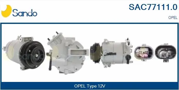 Compressor, air conditioning (SAC77111.0)