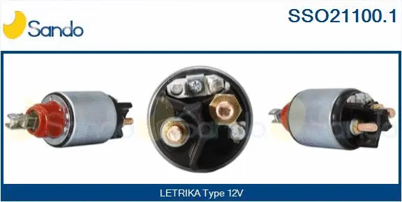 Solenoid Switch, starter (SSO21100.1)