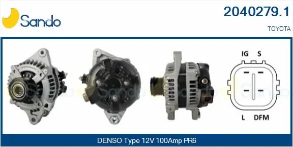 Alternator (2040279.1)