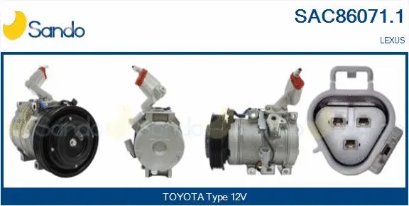 Compressor, air conditioning (SAC86071.1)