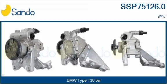 Hydraulic Pump, steering (SSP75126.0)