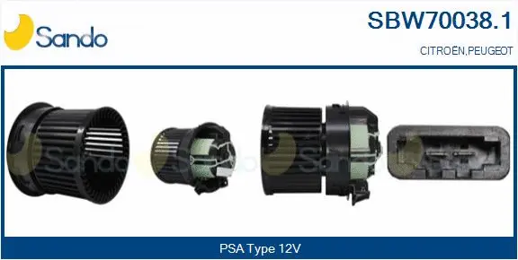 Interior Blower (SBW70038.1)