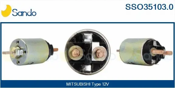 Solenoid Switch, starter (SSO35103.0)