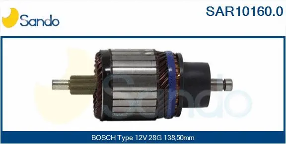 Armature, starter (SAR10160.0)