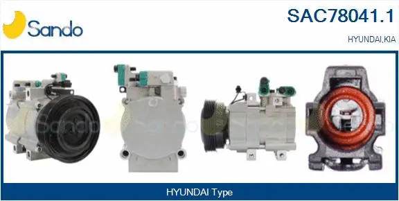 Compressor, air conditioning (SAC78041.1)